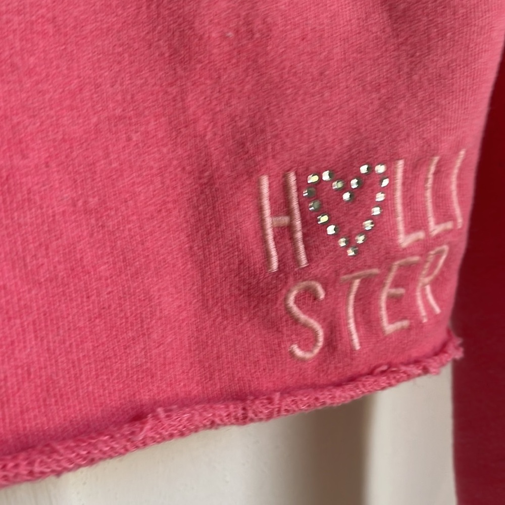 Hollister jeweled heard stylish sweatshirt